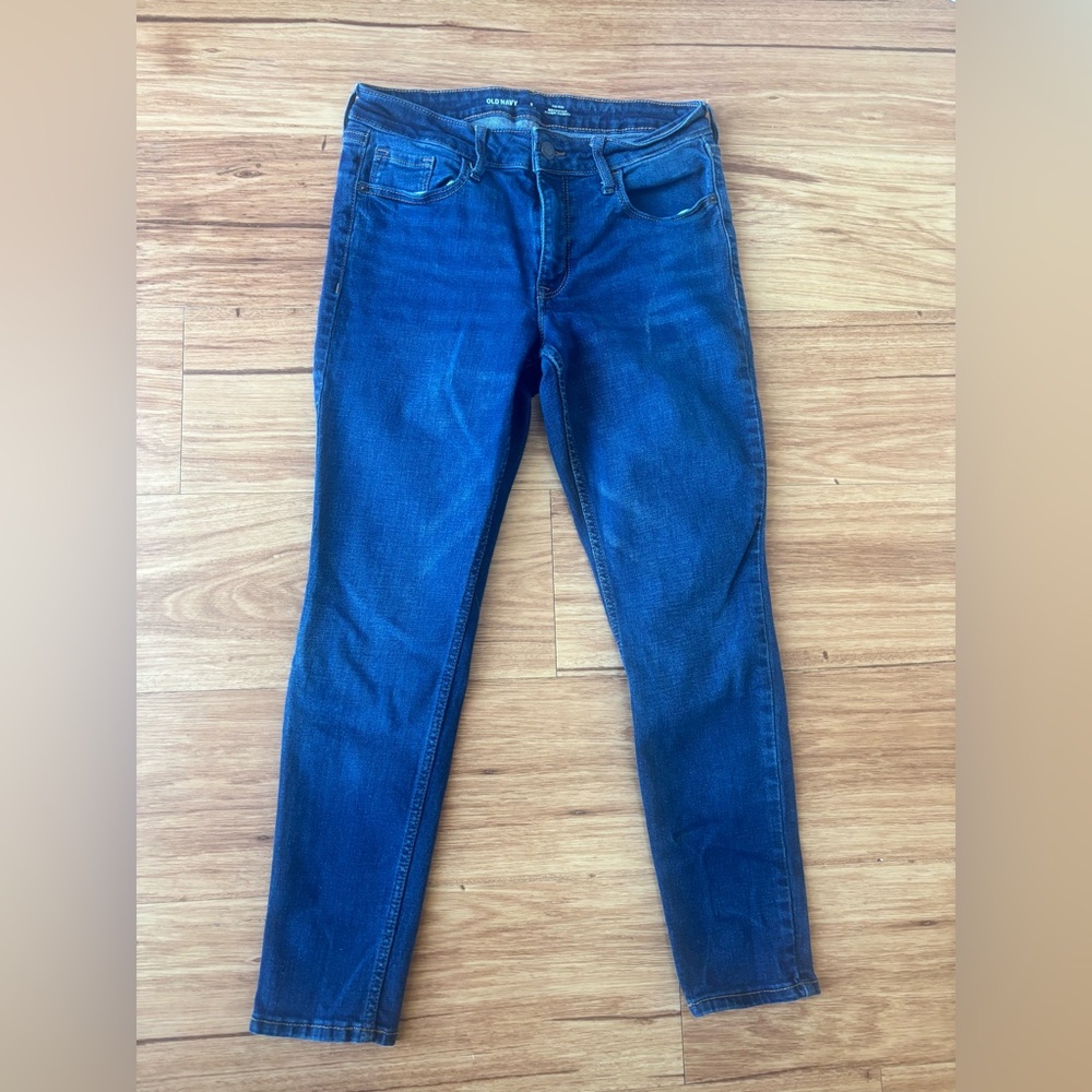 Old Navy Women’s Deep Blue Skinny Jeans
